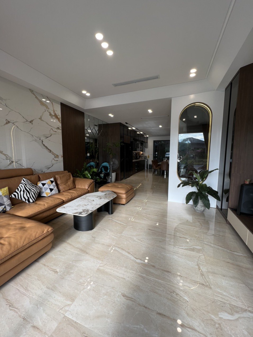 Beautiful house in My Gia, Nha Trang for rent | house opposite the swimming pool, luxury interior, massage chair and gym.